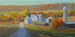 Hans Eric Olson: "Fall In The Driftless Area, Galena, IL"