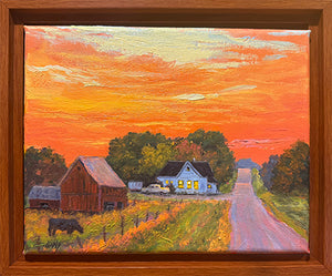 Hans Eric Olson: "Fiery Sky"