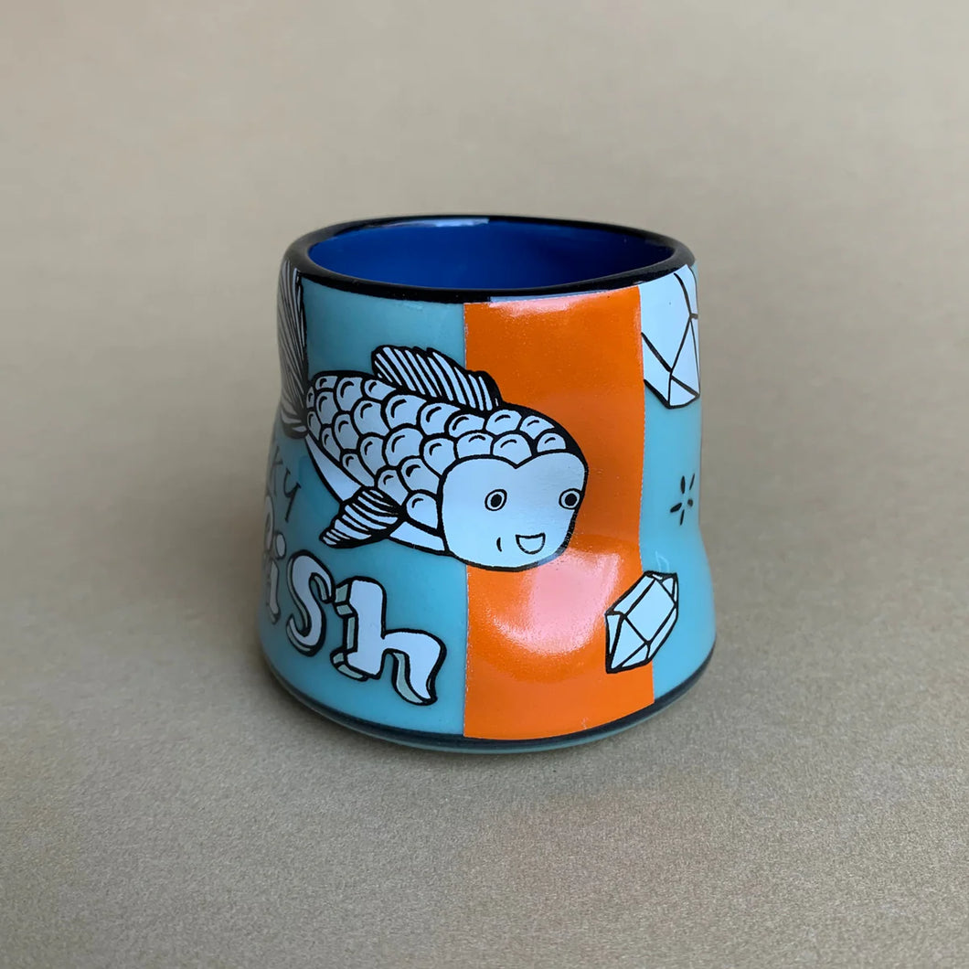 The Bowl Maker: Lucky Goldfish Cup - Small