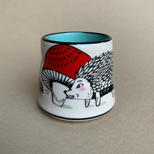 The Bowl Maker: Lucky Hedgehog Cup - Small