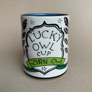 The Bowl Maker: Lucky Barn Owl Cup - Large