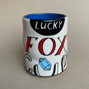 The Bowl Maker: Lucky Fox Cup - Large