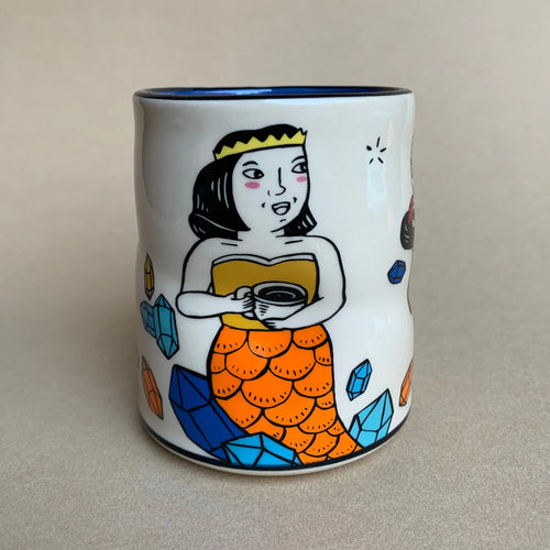 The Bowl Maker: Lucky Mermaid Cup - Large