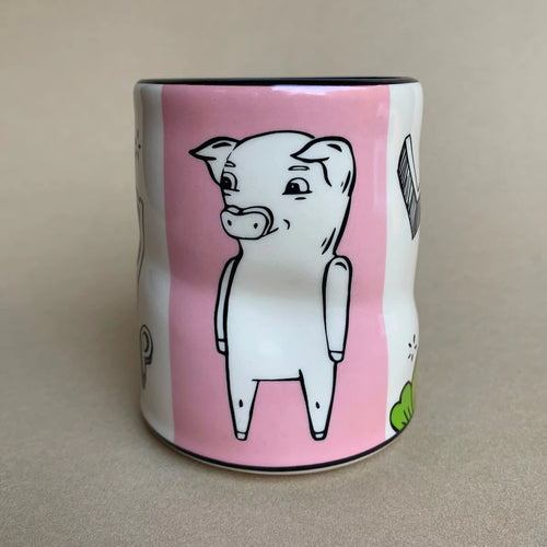 The Bowl Maker: Lucky Pig Cup - Large