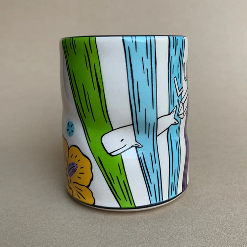 The Bowl Maker: Lucky Whale Cup - Large