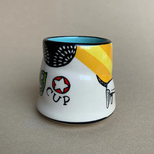 The Bowl Maker: Lucky Little Dog Cup - Small