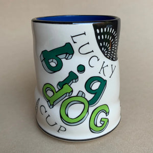 The Bowl Maker: Lucky Big Dog Cup - Extra Large