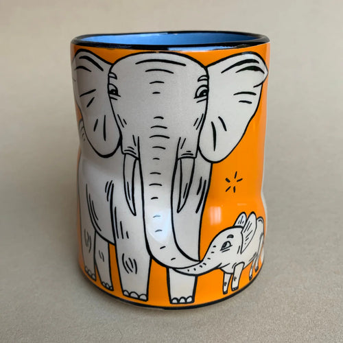 The Bowl Maker: Lucky Elephant Cup - Extra Large