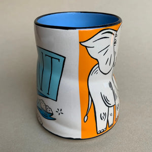 The Bowl Maker: Lucky Elephant Cup - Extra Large