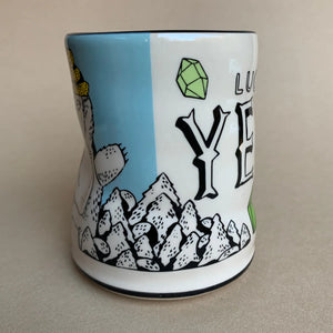 The Bowl Maker: Lucky Yeti Cup - Extra Large