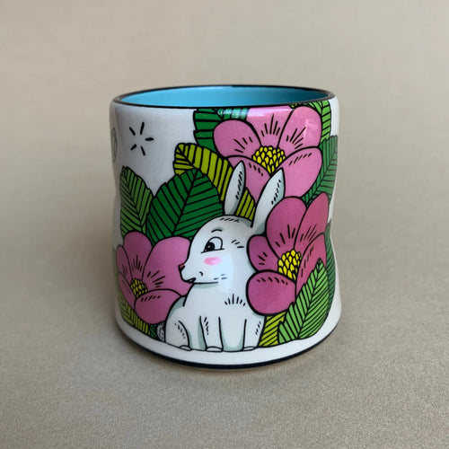 The Bowl Maker: Lucky Bunny Cup - Medium