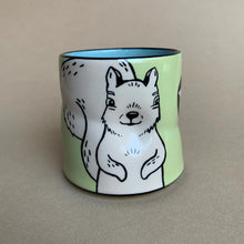 The Bowl Maker: Lucky Squirrel Cup - Medium