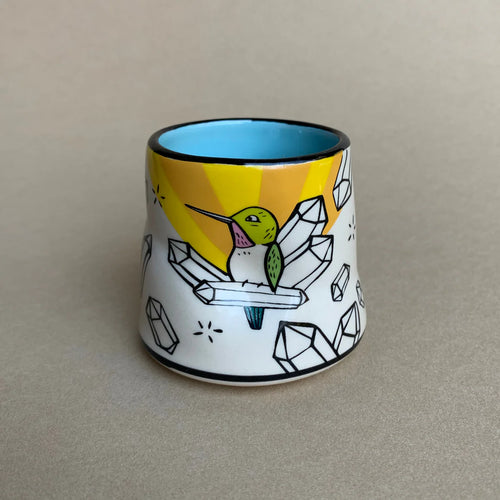 The Bowl Maker: Lucky Hummingbird Cup - Small