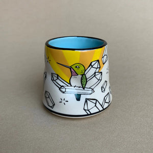 The Bowl Maker: Lucky Hummingbird Cup - Small