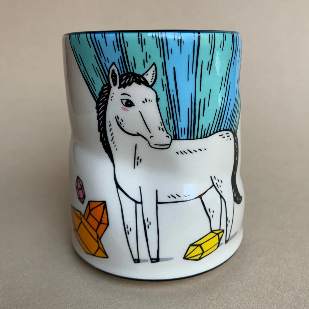 The Bowl Maker: Grandma Unicorn Spark Cup - Extra Large