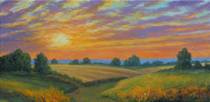 Hans Eric Olson: "Colors of a Morning Sunrise"