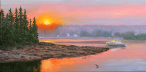 Hans Eric Olson: "Tide Watch Harbor: Acadia National Park"