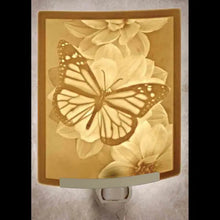 The Porcelain Garden: Butterfly Curved Night Light