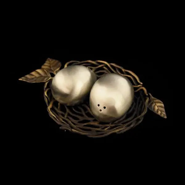 Michael Michaud: Bird's Nest with Eggs Salt & Pepper Set