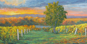 Hans Eric Olson: "Fall Colors At Cedar Ridge"