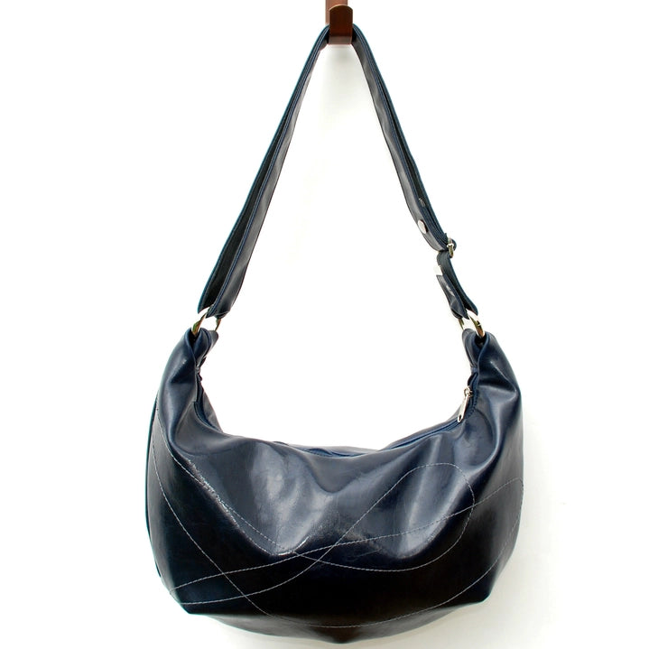 Crystalyn Kae - Large Vegan Hobo Crossbody Bag