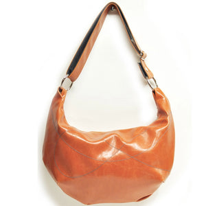 Crystalyn Kae - Large Vegan Hobo Crossbody Bag