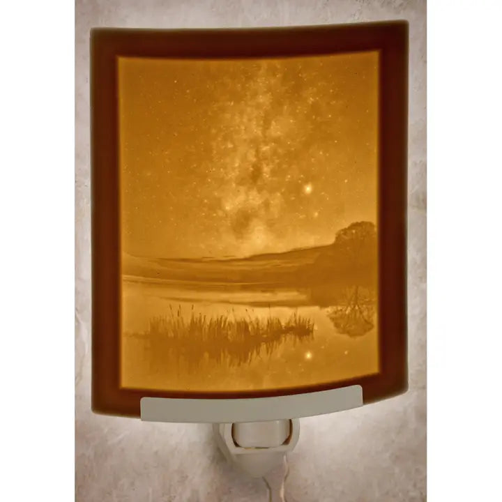 The Porcelain Garden: Milky Way Curved Night Light