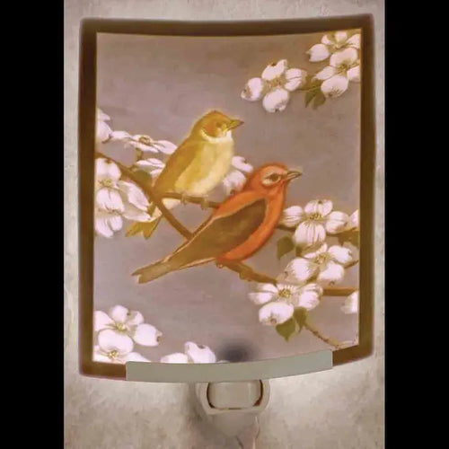 The Porcelain Garden: Morning Song Curved Color Night Light