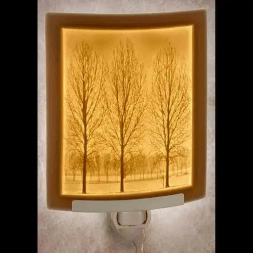 The Porcelain Garden: Solitude Curved Night Light