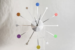 Metal Petal: Starburst Clock
