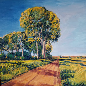 Jenny Braig: Cottonwood in Oil/ Oil on Canvas