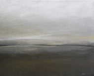 Dennis Peterka: "Playa" Oil on Canvas