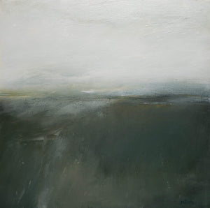 Dennis Peterka: "Forest and Fog" Oil on Canvas