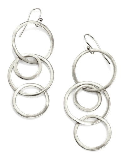 Philippa Roberts: Links. silver earrings