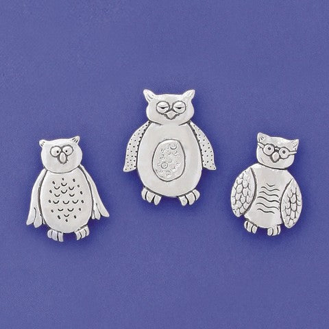 Basic Spirit: Medium Magnet Set-Owls