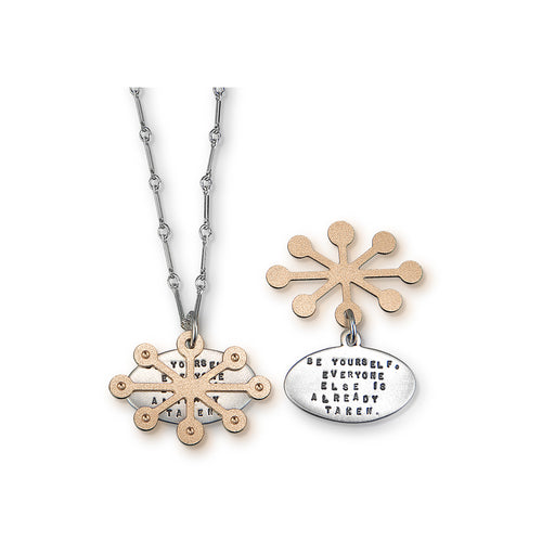 Kathy Bransfield: Pendant with Chain- Be Yourself