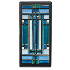 Motawi Tile: 4x8 Skylight - Turquoise