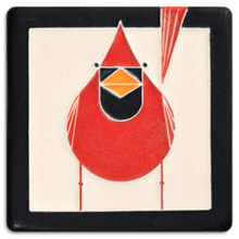 Motawi Tile: 4x4 Cardinal