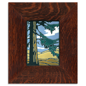 Motawi Tile: 6x8 Redwood