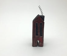 Richard Hess: Dark Red 4" Tiny House - Assorted Designs