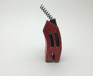 Richard Hess: Dark Red 4" Tiny House - Assorted Designs