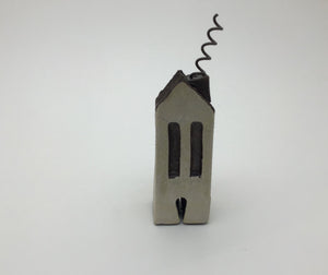 Richard Hess: Off White 4" Tiny House - Assorted Designs