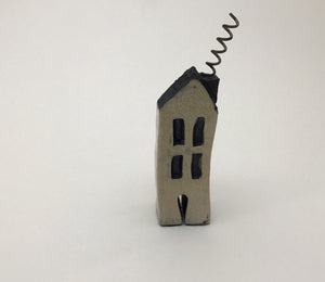 Richard Hess: Off White 4" Tiny House - Assorted Designs