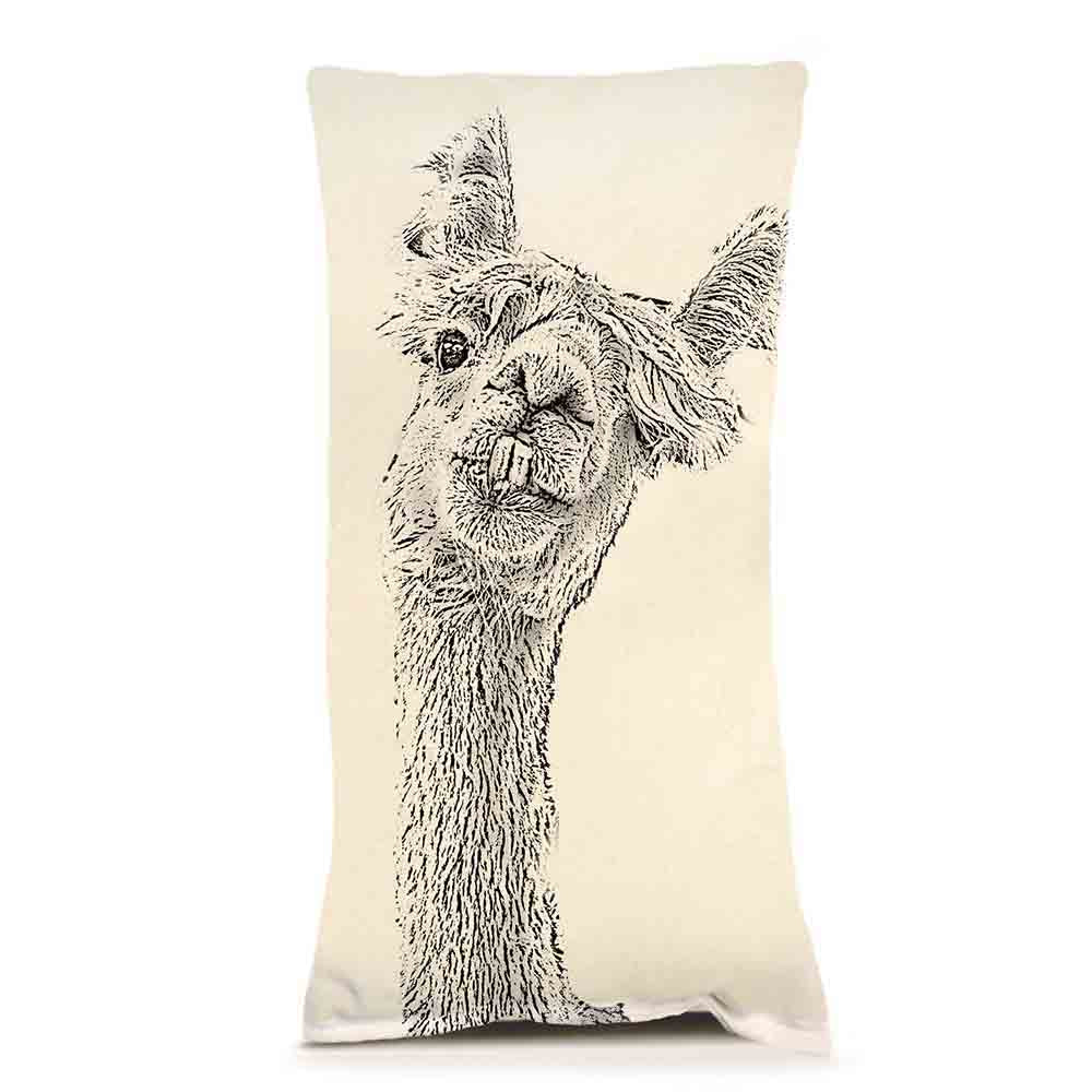 Eric & Christopher: Small Alpaca Pillow