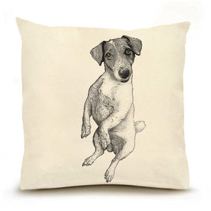 Eric & Christopher: Large Jack Russell Dog Pillow