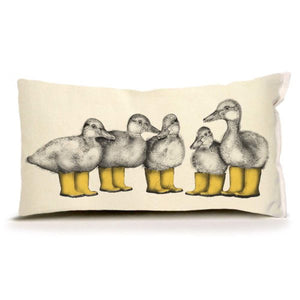 Eric & Christopher: Small Ducks w/ Boots #2 Pillow