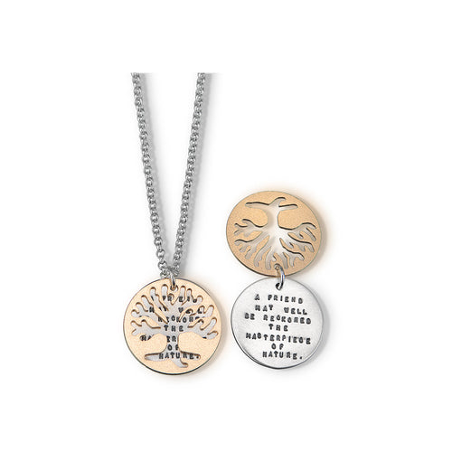 Kathy Bransfield: Pendant with Chain- Emerson Tree