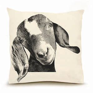 Eric & Christopher: Large Goat Head Pillow