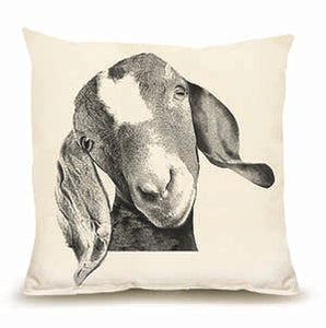 Eric and Christopher: Medium Goat Head Pillow