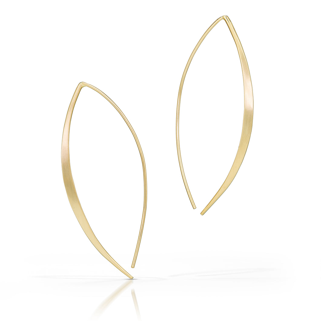Susan Panciera: Golden Wings 14k Gold Earrings